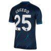 Chelsea Caicedo 25 Venkovní 2023-24 - Fotbalové Dresy (S/S)